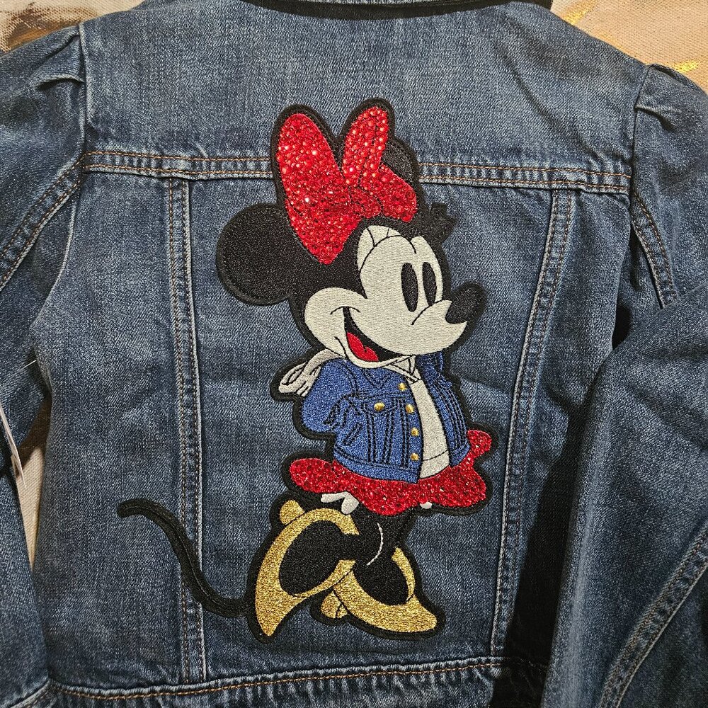 Minnie mouse denim jacket